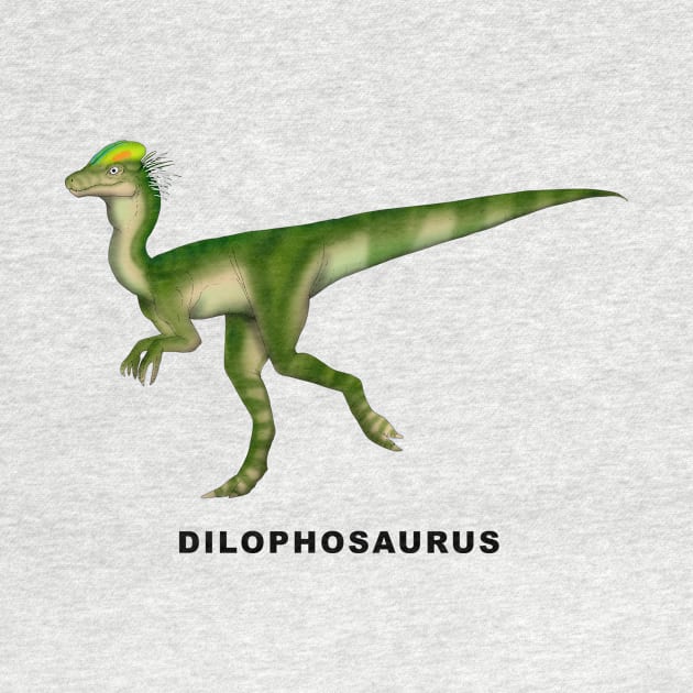 Dilophosaurus by lucamendieta